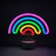 Lampa Decorativa NEON RAINBOW LED FM-NB04 Zumaline LED, Roz, Polonia