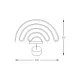 Lampa Decorativa NEON RAINBOW LED FM-NB04 Zumaline LED, Roz, Polonia