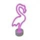 Lampa Decorativa NEON FLAMINGO LED FM-NB23 Zumaline LED, Roz, Polonia