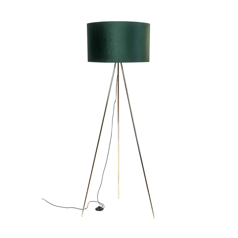 Lampadar INGA H06-GD-GR Zumaline E27, Verde, Polonia