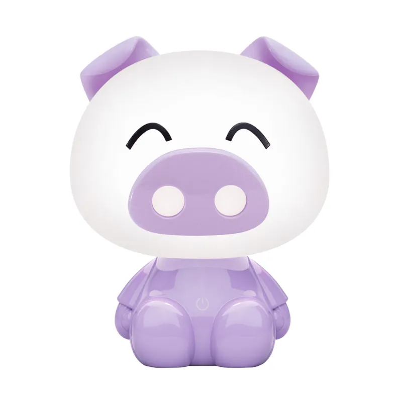 Veioza Copii PIG KDR-603B-PE Zumaline LED, Polonia