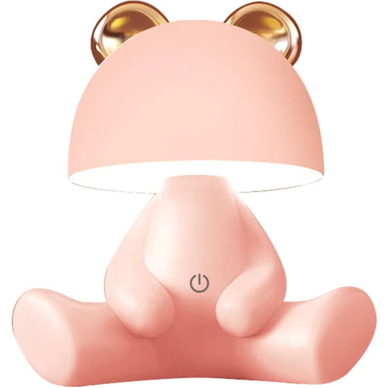 Veioza Copii BEAR KDR-6303-PK Zumaline LED, Roz, Polonia