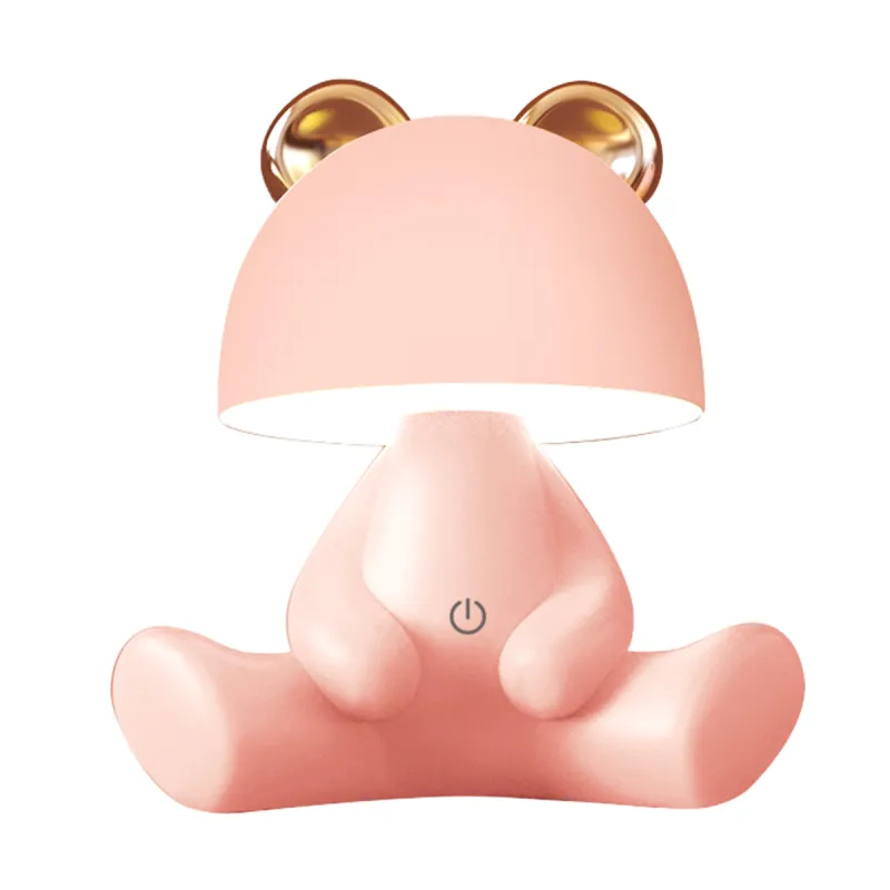 Veioza Copii BEAR KDR-6303-PK Zumaline LED, Roz, Polonia