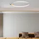 Suspensie CIRCLE LA0771 Zumaline LED, Alb, Polonia