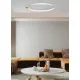 Suspensie CIRCLE LA0771 Zumaline LED, Alb, Polonia