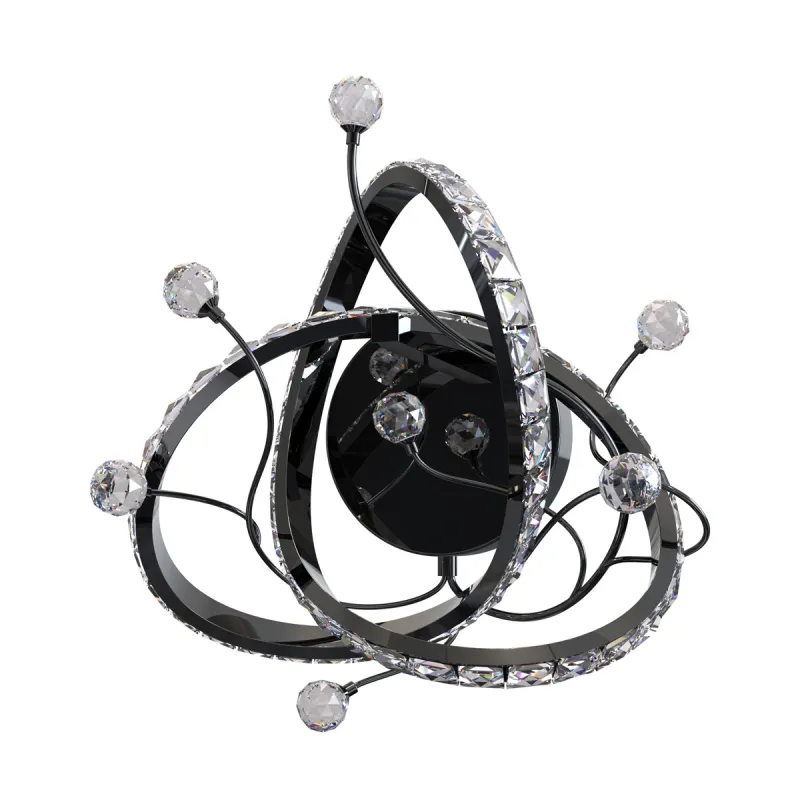 Lustra Plafon MAIA MB3481-1-3BCT Zumaline LED, Negru, Polonia