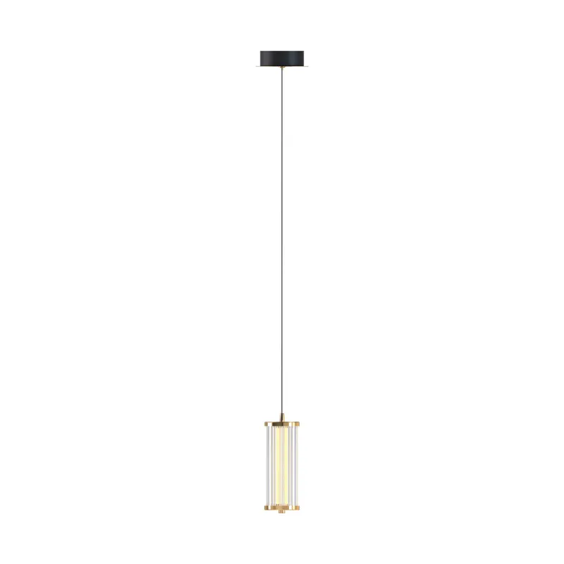 Pendul CALLY MD3147-1A-3GT Zumaline LED, Auriu, Polonia