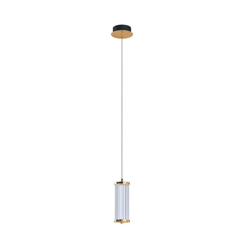 Pendul CALLY MD3147-1A-3GT Zumaline LED, Auriu, Polonia