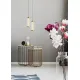 Pendul CALLY MD3147-1A-3GT Zumaline LED, Auriu, Polonia