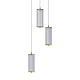 Suspensie CALLY MD3147-3A-3GT Zumaline LED, Auriu, Polonia
