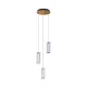 Suspensie CALLY MD3147-3A-3GT Zumaline LED, Auriu, Polonia