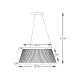 Suspensie BALU MD3328-2M-3BT Zumaline LED, Negru, Polonia