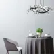 Suspensie MAIA MD3481-1S-3BCT Zumaline LED, Negru, Polonia