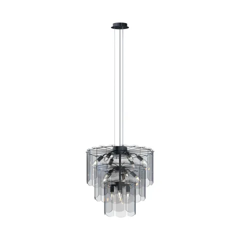 Pendul NIRA MD3523-14L-EBCN Zumaline E14, Negru, Polonia