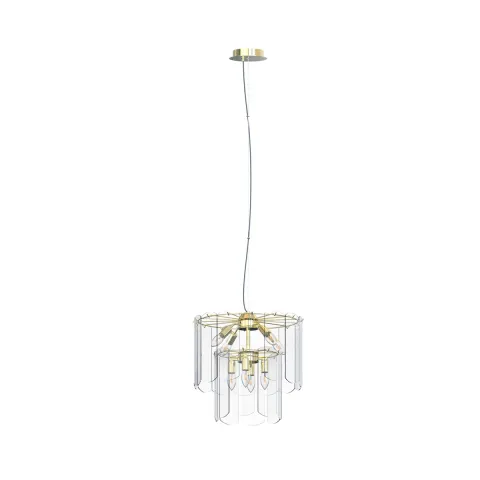 Pendul NIRA MD3523-8M-EGN Zumaline E14, Auriu, Polonia