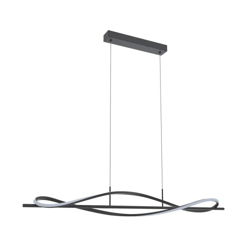 Suspensie DOMENICO MD3544-1-3BT Zumaline LED, Negru, Polonia