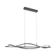 Suspensie DOMENICO MD3544-1-3BT Zumaline LED, Negru, Polonia