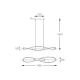 Suspensie DOMENICO MD3544-1-3BT Zumaline LED, Negru, Polonia