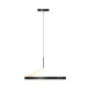 Suspensie MALU MD3689-1M-3BGT Zumaline LED, Negru, Polonia