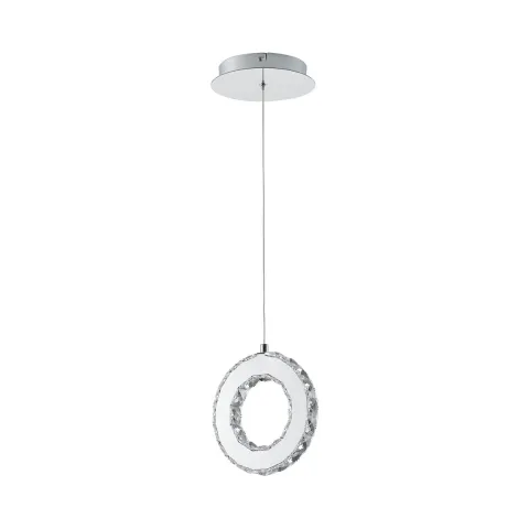 Pendul GIRONA MD3713-1-3CT Zumaline LED, Crom, Polonia