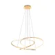Suspensie CHOLET MD7360-1A-3GT Zumaline LED, Auriu, Polonia