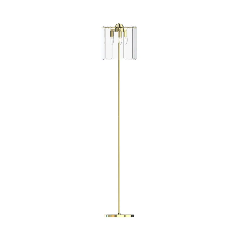 Lampadar NIRA ML3523-3-EGN Zumaline E14, Auriu, Polonia