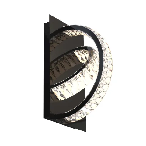Lustra Plafon TULA MX3274-2-3BCT Zumaline LED, Negru, Polonia