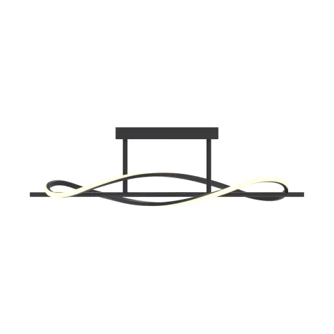 Lustra Plafon DOMENICO MX3544-1-3BT Zumaline LED, Negru, Polonia