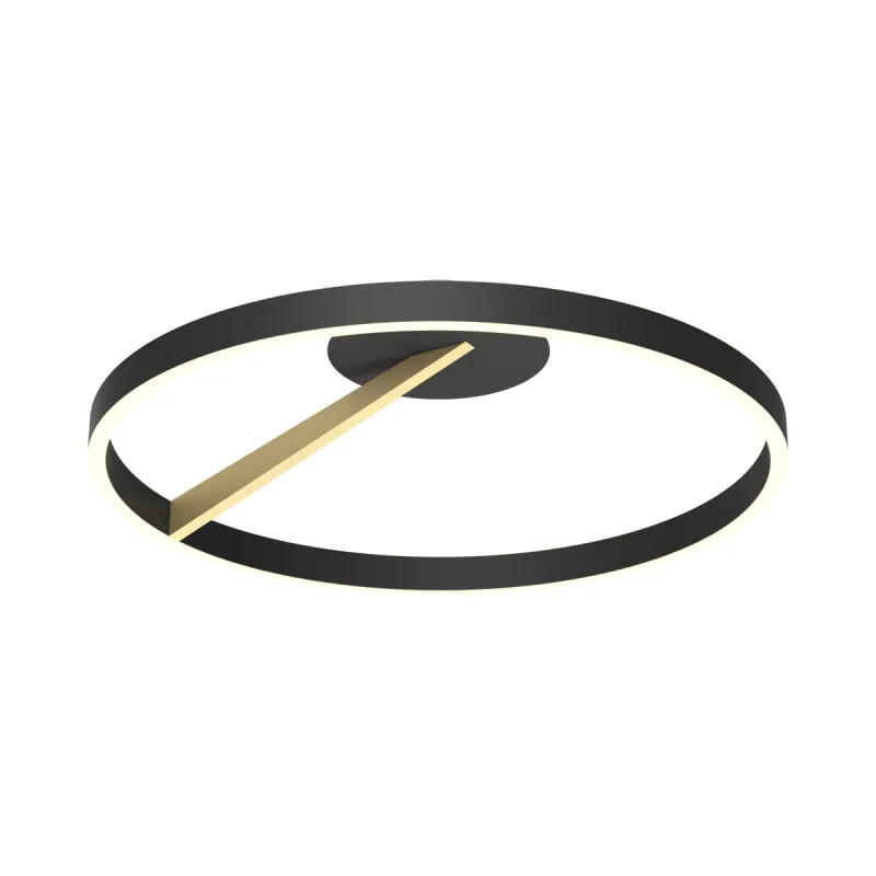 Suspensie MALU MX3689-1L-3BGT Zumaline LED, Negru, Polonia