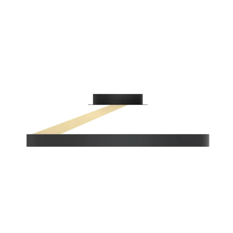 Suspensie MALU MX3689-1L-3BGT Zumaline LED, Negru, Polonia