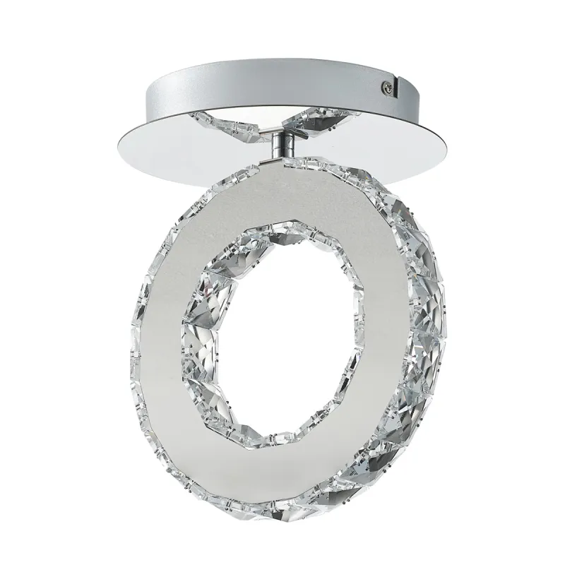 Plafoniera GIRONA MX3713-1-3CT Zumaline LED, Crom, Polonia