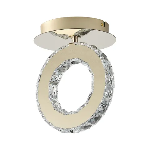 Plafoniera GIRONA MX3713-1-3GT Zumaline LED, Auriu, Polonia