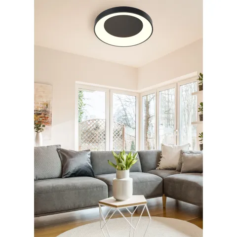 Plafoniera CAMERON MX4019-1M-3BT Zumaline LED, Negru, Polonia