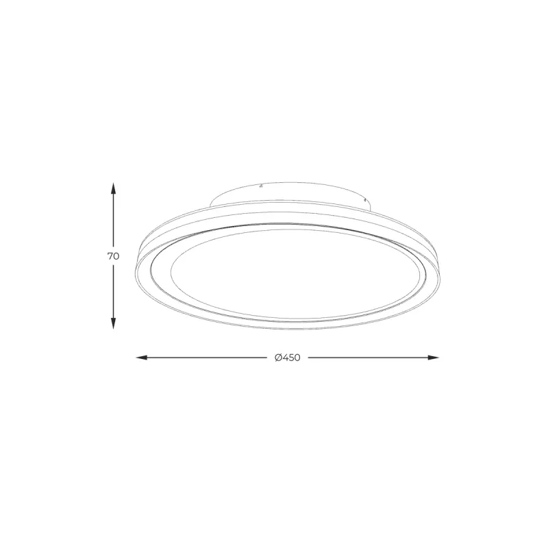 Plafoniera APART MX4168-1-3WGT Zumaline LED, Alb, Polonia