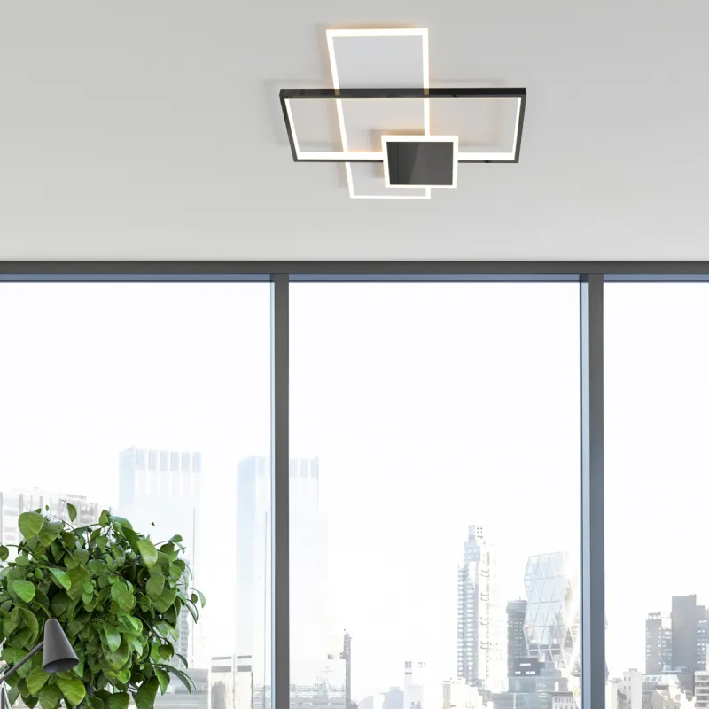 Lustra Plafon SALO MX4463-3-3WBT Zumaline LED, Alb, Polonia