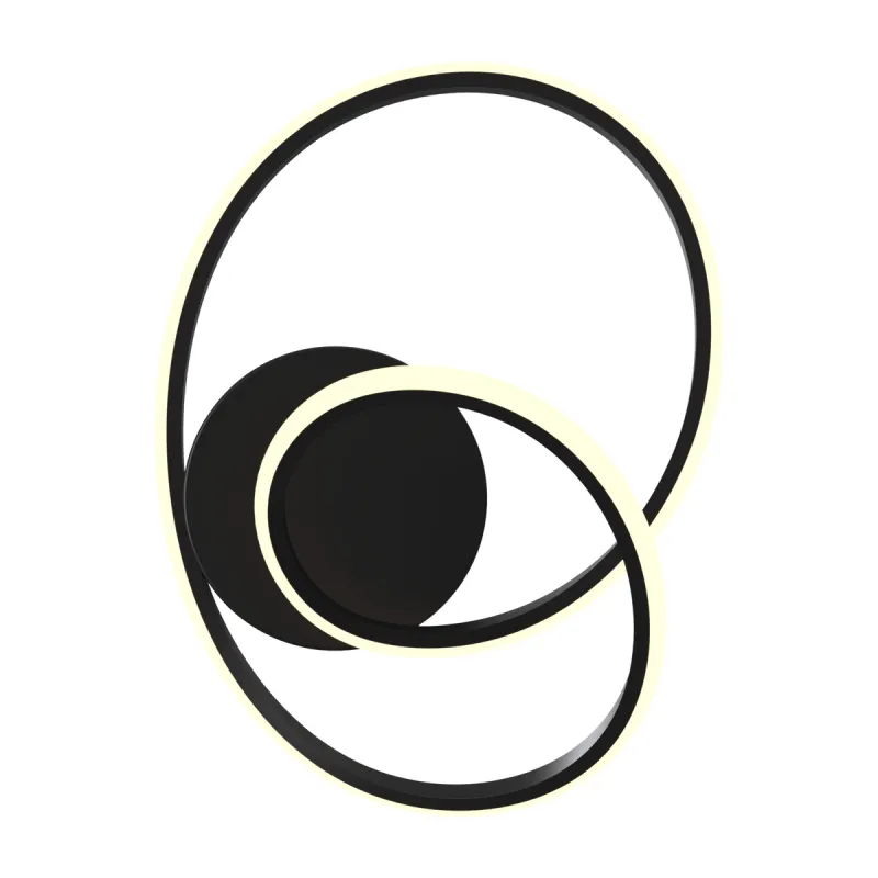 Lustra Plafon CLINT MX6354-1-3BT Zumaline LED, Negru, Polonia