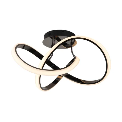 Lustra Plafon INDIGO MX9717-1-3BCD Zumaline LED, Negru, Polonia