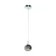 Pendul CRYSTAL P0076-01A-F4FZ Zumaline G9, Argintiu, Polonia