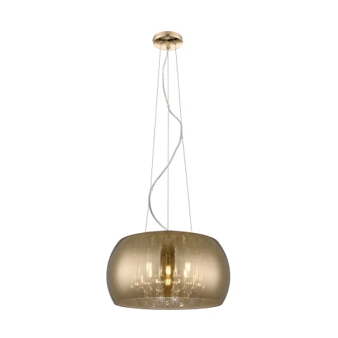 Suspensie CRYSTAL P0076-05L-F7HF Zumaline G9, Auriu, Polonia