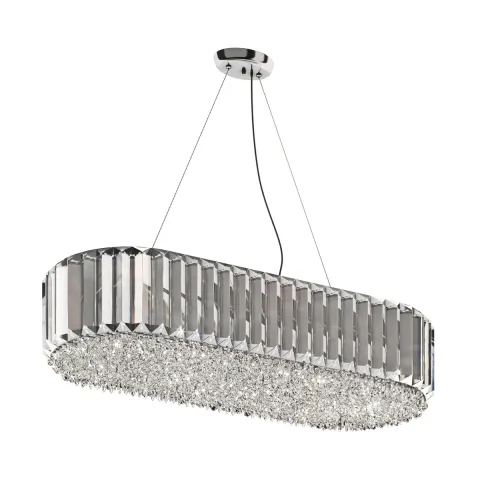 Candelabru PRINCE P0360-06D-F4AC Zumaline G9, Argintiu, Polonia