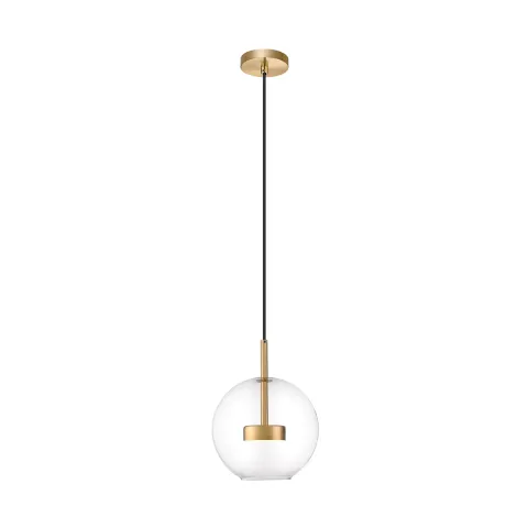 Pendul ENCELADUS P0428-01J-L4AC Zumaline LED, Auriu, Polonia