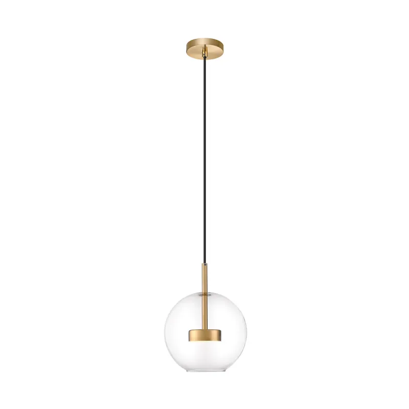 Pendul ENCELADUS P0428-01J-L4AC Zumaline LED, Auriu, Polonia