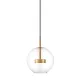 Pendul ENCELADUS P0428-01J-L4AC Zumaline LED, Auriu, Polonia