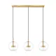 Suspensie ENCELADUS P0428-03J-L4AC Zumaline LED, Auriu, Polonia
