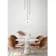 Suspensie ENCELADUS P0428-03L-L4AC Zumaline LED, Auriu, Polonia