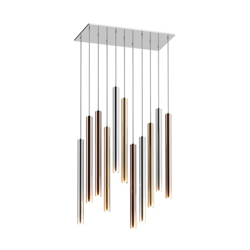 Suspensie LOYA P0461-11A-B5SC Zumaline LED, Argintiu, Polonia