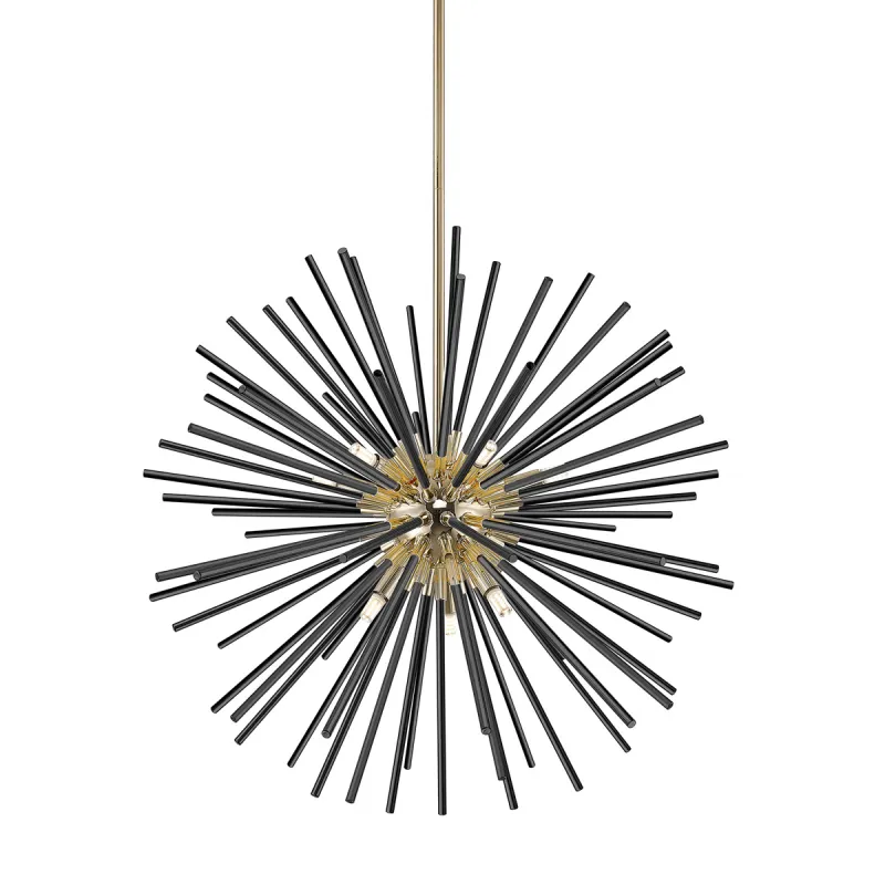 Suspensie URCHIN P0491-09C-F7BC Zumaline G9, Auriu, Polonia
