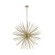 Suspensie URCHIN P0491-09C-F7DY Zumaline G9, Transparent, Polonia