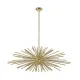 Suspensie URCHIN P0491-09E-F7DY Zumaline G9, Transparent, Polonia
