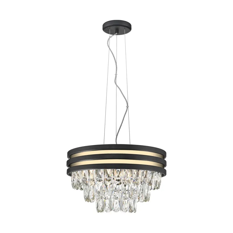 Candelabru NAICA P0525-04A-P7D7 Zumaline E14, Negru, Polonia